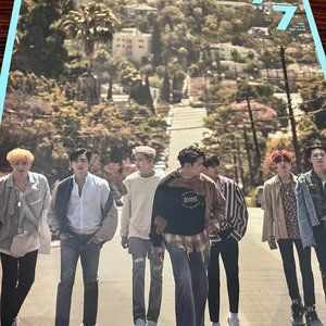 Kpop GOT7 7 For 7 Official Album Posters (2)